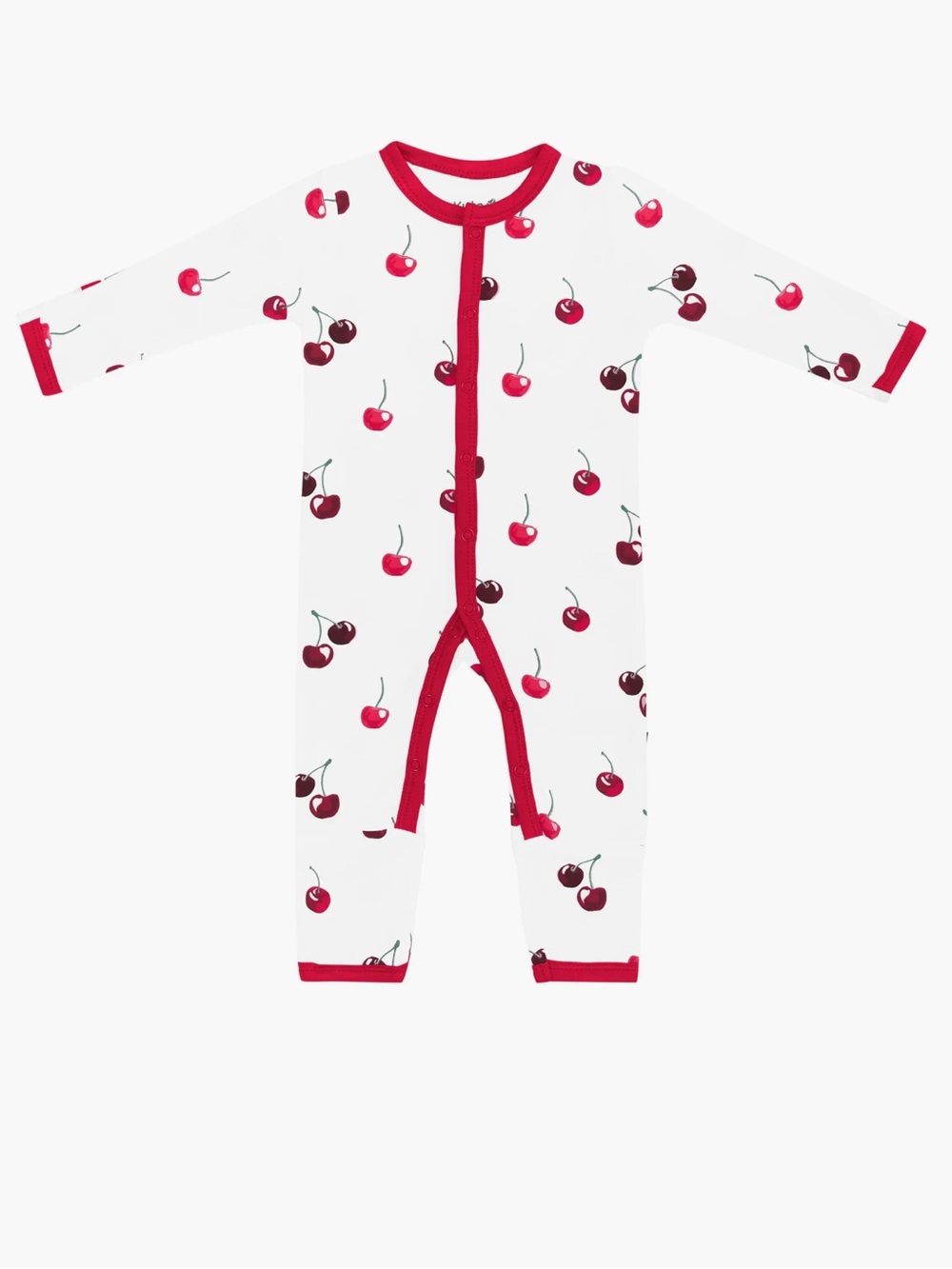 Brand New Kyte Baby Cherry Print Romper 6-12 Months